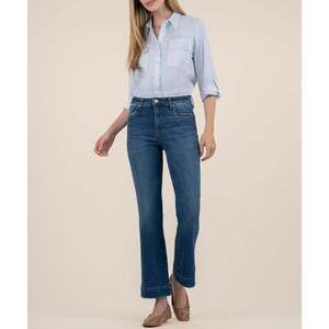 Kut from the Kloth Kelsey High Rise Ankle Flare Size 22 / Supernatural W/Dk Base